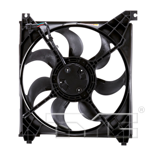 TYC Cooling Fan Assembly 600700 for 1999-2006 Hyundai/Kia 2.4L 2.7L (Sonata, XG300, XG350, Optima)