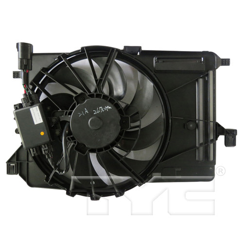 TYC Cooling Fan Assembly 601610 for 2015-2018 Ford 1.0L (Focus)