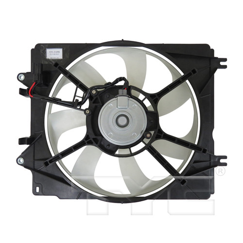 TYC Cooling Fan Assembly 611550 for 2017-2022 Honda 2.4L 1.5L (CR-V)