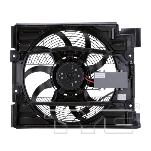TYC Cooling Fan Assembly 611240 for 1999-2003 BMW 2.5L 2.8L (525i, 528i, 530i, 540i)