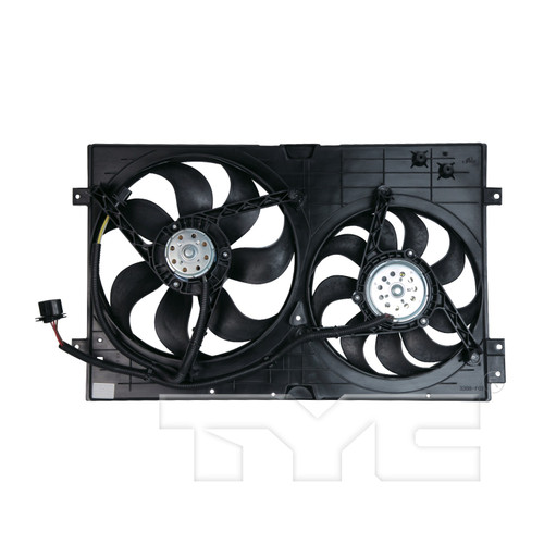 TYC Cooling Fan Assembly 620990 for 1999-2005 Volkswagen 1.9L 2.0L (Golf, Jetta)