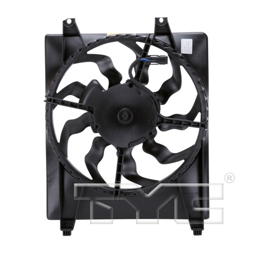 TYC Cooling Fan Assembly 611000 for 2007-2009 Hyundai 2.7L 3.3L (Santa Fe)