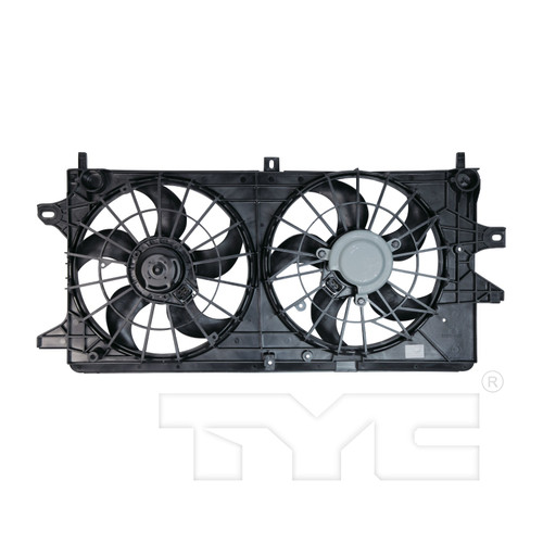TYC Cooling Fan Assembly 621360 for 2004-2009 Buick/Chevrolet/Pontiac 3.8L 3.4L (Allure, LaCrosse, Impala, Monte Carlo)