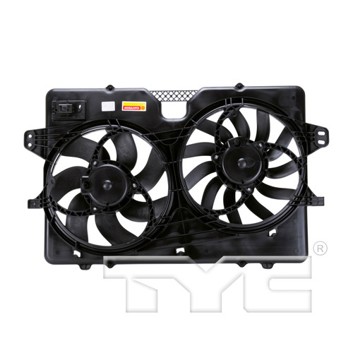 TYC Cooling Fan Assembly 622120 for 2008-2012 Ford/Mercury 2.5L 2.3L (Escape, Mariner)