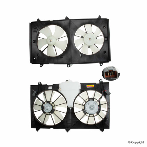 TYC Cooling Fan Assembly 620690 for 2003-2007 Honda 2.4L (Accord)