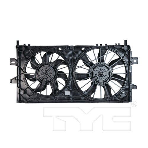 TYC Cooling Fan Assembly 621430 for 2005-2016 Buick/Chevrolet/Pontiac 5.3L 3.6L (Allure, LaCrosse, Impala, Impala Limited)