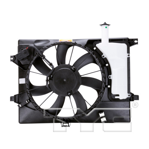 TYC Cooling Fan Assembly 622580 for 2011-2015 Hyundai/Kia 1.8L 2.0L (Elantra, Elantra Coupe, Elantra GT, Forte)