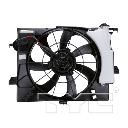 TYC Cooling Fan Assembly 622590 for 2011-2017 Hyundai/Kia 1.6L (Accent, Veloster, Rio)