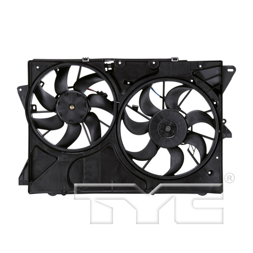 TYC Cooling Fan Assembly 622780 for 2010-2012 Ford/Lincoln 3.5L 2.0L (Explorer, Flex, MKT)