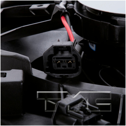 TYC Cooling Fan Assembly 622780 for 2010-2012 Ford/Lincoln 3.5L 2.0L (Explorer, Flex, MKT)