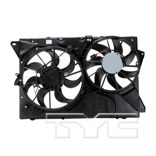 TYC Cooling Fan Assembly 622780 for 2010-2012 Ford/Lincoln 3.5L 2.0L (Explorer, Flex, MKT)