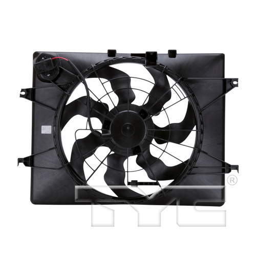 TYC Cooling Fan Assembly 622630 for 2011-2013 Hyundai/Kia 2.4L (Sonata, Optima)
