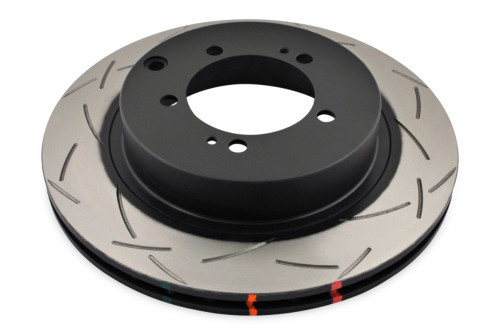DBA Rear Slotted 4000 Series Rotor for 03-05 Evo 8/9