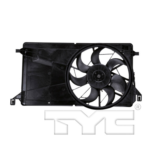 TYC Cooling Fan Assembly 621270 for 2004-2009 Mazda 2.0L 2.3L (3)