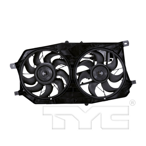 TYC Cooling Fan Assembly 621280 for 2005-2007 Ford/Mercury 3.0L (Five Hundred, Freestyle, Montego)