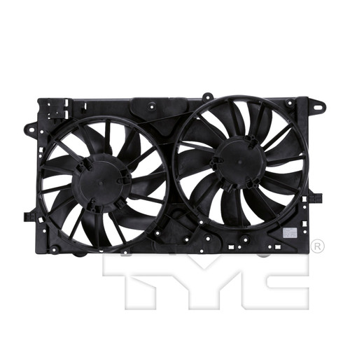 TYC Cooling Fan Assembly 622850 for 2013-2019 Buick/Chevrolet 2.0L 2.5L (Regal, Impala, Malibu, Malibu Limited)