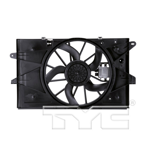 TYC Cooling Fan Assembly 621890 for 2008-2012 Ford/Lincoln/Mercury 3.5L 3.7L (Taurus, Taurus X, MKS, Sable)