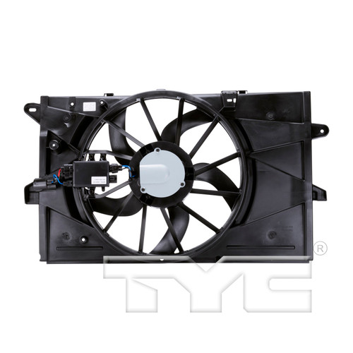 TYC Cooling Fan Assembly 621890 for 2008-2012 Ford/Lincoln/Mercury 3.5L 3.7L (Taurus, Taurus X, MKS, Sable)