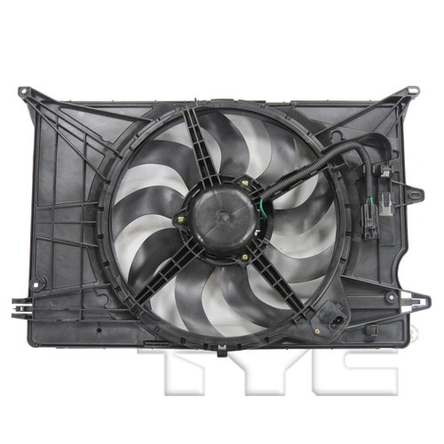 TYC Cooling Fan Assembly 623530 for 2015-2018 Fiat/Jeep 1.4L (500X, Renegade)