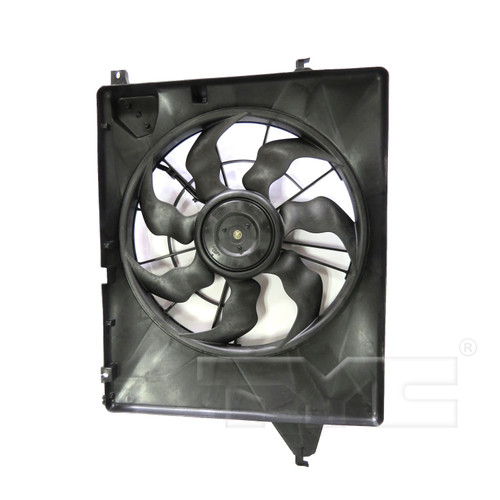 TYC Cooling Fan Assembly 623210 for 2013-2019 Hyundai/Kia 3.3L 2.4L (Santa Fe, Santa Fe Sport, Santa Fe XL, Sorento)
