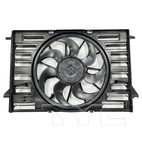 TYC Cooling Fan Assembly 625080 for 2017-2025 Audi 2.0L 3.0L (A4, A4 allroad, A4 Quattro, A5)