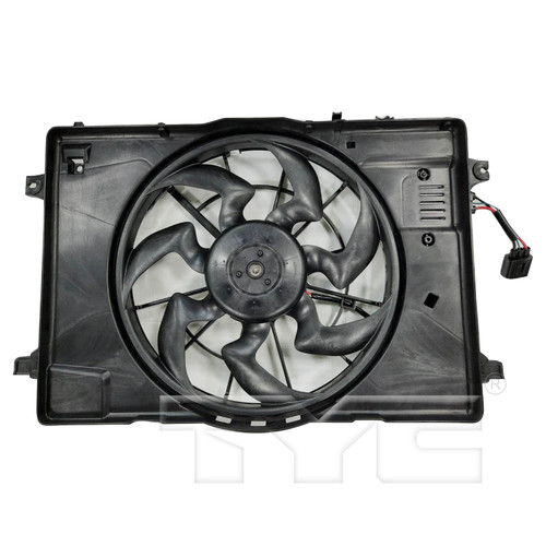 TYC Cooling Fan Assembly 624770 for 2017-2022 Hyundai/Kia 1.6L (Ioniq, Niro)