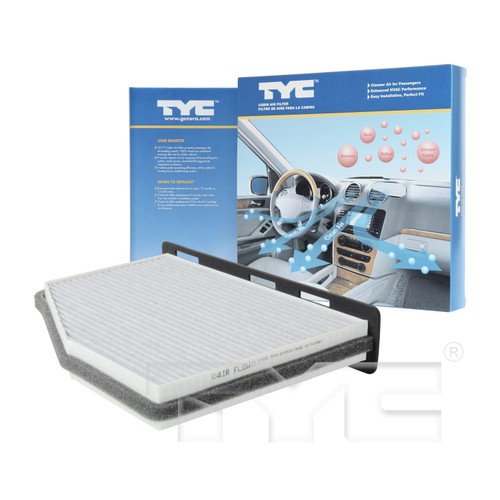 TYC Cabin Air Filter 800015C for 2005-2022 Audi/Seat/Volkswagen 1.8L 1.4L (A3, A3 Quattro, Q3, Q3 Quattro)