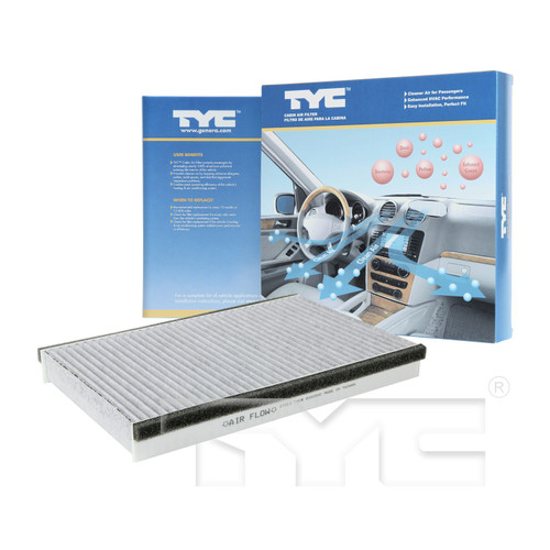 TYC Cabin Air Filter 800150C for 2005-2016 Land Rover 4.0L 4.4L (LR3, LR4, Range Rover Sport)