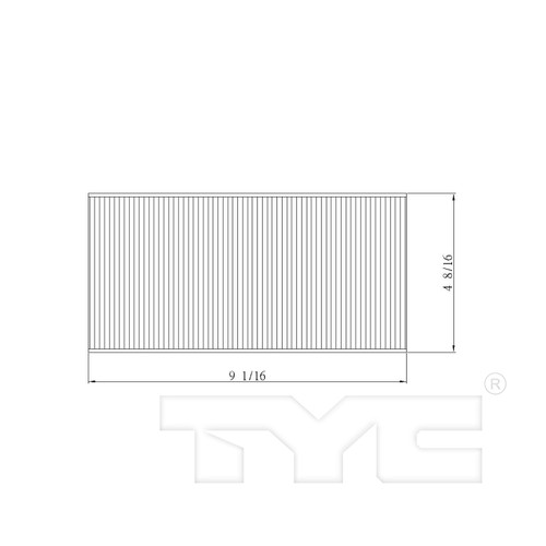 TYC Cabin Air Filter 800209C2 for 2015-2026 BMW/Mini 1.5L 2.0L (118i, 128ti, i3, i3s)