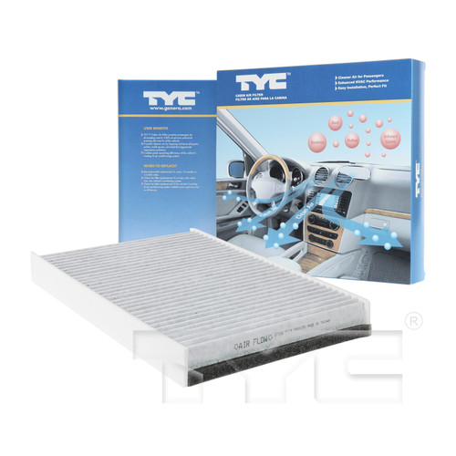 TYC Cabin Air Filter 800137C for 2007-2019 Land Rover/Volvo 2.0L 3.2L (Discovery Sport, LR2, Range Rover Evoque, S60)