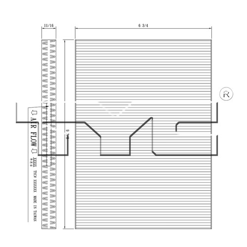 TYC Cabin Air Filter 800178C for 2007-2017 Buick/Chevrolet/GMC 3.6L (Enclave, Traverse, Acadia, Acadia Limited)