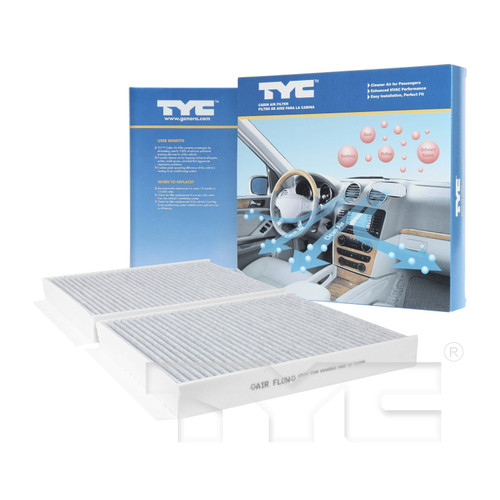 TYC Cabin Air Filter 800155C2 for 2009-2019 BMW 2.0L 3.0L (520i, 528i, 528i xDrive, 530i)