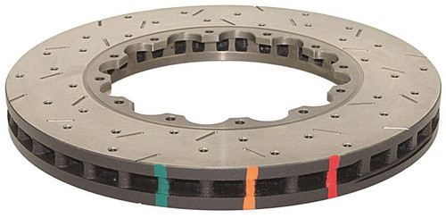 DBA Front Slotted 5000 Series T3 Replacement Rotor Ring for 2004+ STi