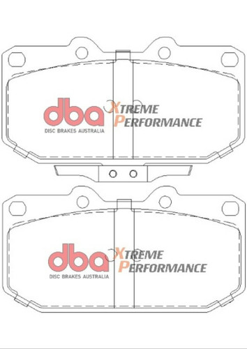 DBA Fits 06-07 Subaru WRX XP650 Front Brake Pads