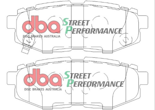DBA Rear Brake Pads for 11+ Subaru Legacy GT SP500