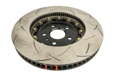 DBA Left Front T3 5000 Series Slotted Rotor for Cadillac CTS-V / Chevy Camaro ZL1