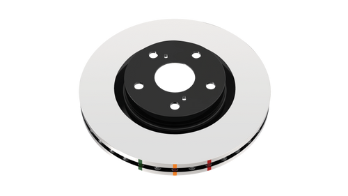 DBA For 90-01 Acura Integra Front 4000 Series Plain Rotor