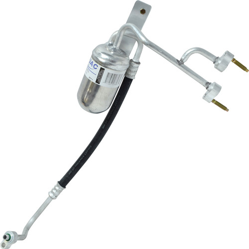 Universal Air Conditioner A/C Receiver Drier with Hose Assembly HA 10475C
