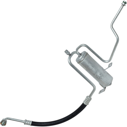Universal Air Conditioner A/C Receiver Drier with Hose Assembly HA 10470C
