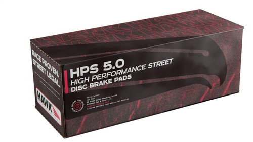 Hawk High Perf. Street 5.0 Front Brake Pads for 1990-1990 Chevy Camaro Iroc-Z (w/Heavy Duty Brakes)