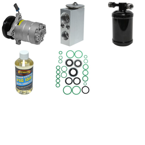 A/C Compressor Kit KT 1107 for 1993-1997 Chevrolet/Pontiac 3.4L 5.7L (Camaro, Firebird)