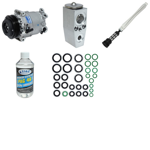 A/C Compressor Kit KT 1378 for 2013-2017 Buick/Chevrolet 2.0L 2.4L (Regal, Malibu)