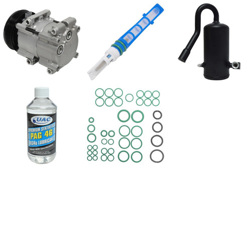 A/C Compressor Kit KT 1276 for 1992-1993 Ford 5.8L 5.0L (F-150, F-250, F-350)