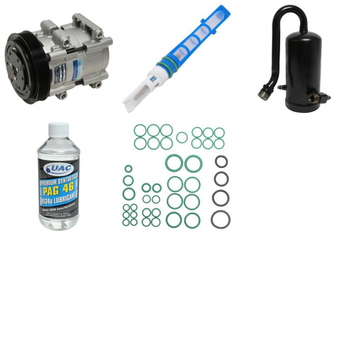 A/C Compressor Kit KT 1311 for 1990-2025 Ford 4.9L 3.8L (F-150, F-250, F-350, F-53 Motorhome Chassis)