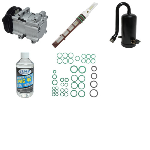 A/C Compressor Kit KT 1352 for 1989 Ford 4.9L 7.5L (Bronco, F-150, F-250, F-350)
