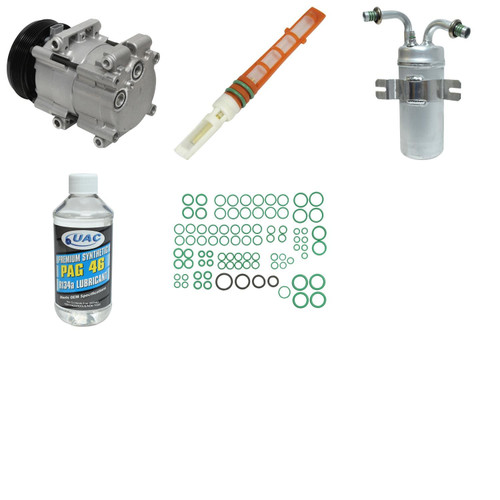 A/C Compressor Kit KT 1283 for 1990-1991 Ford 5.8L 4.9L (E-150 Econoline, E-150 Econoline Club Wagon)