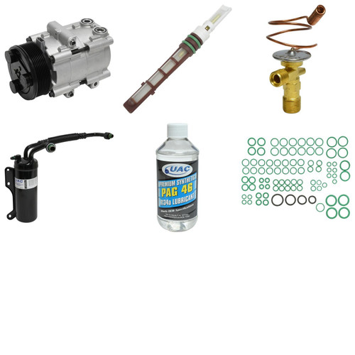 A/C Compressor Kit KT 1556 for 1996-2002 Ford 4.6L 5.4L (E-150 Econoline, E-150 Econoline Club Wagon, E-250 Econoline, E-350 Econoline)