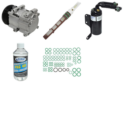 A/C Compressor Kit KT 1264 for 1994-1999 Ford 5.8L 5.0L (E-150 Econoline, E-150 Econoline Club Wagon, E-250 Econoline, E-350 Econoline)
