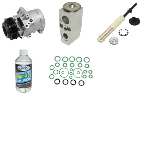 A/C Compressor Kit KT 2233 for 2006-2007 Ford/Lincoln/Mercury 2.3L 3.0L (Fusion, Zephyr, Milan)