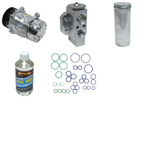 A/C Compressor Kit KT 2950 for 2000-2005 Audi/Volkswagen 2.0L 1.8L (A3, Jetta)